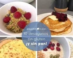 Desayunos sin gluten